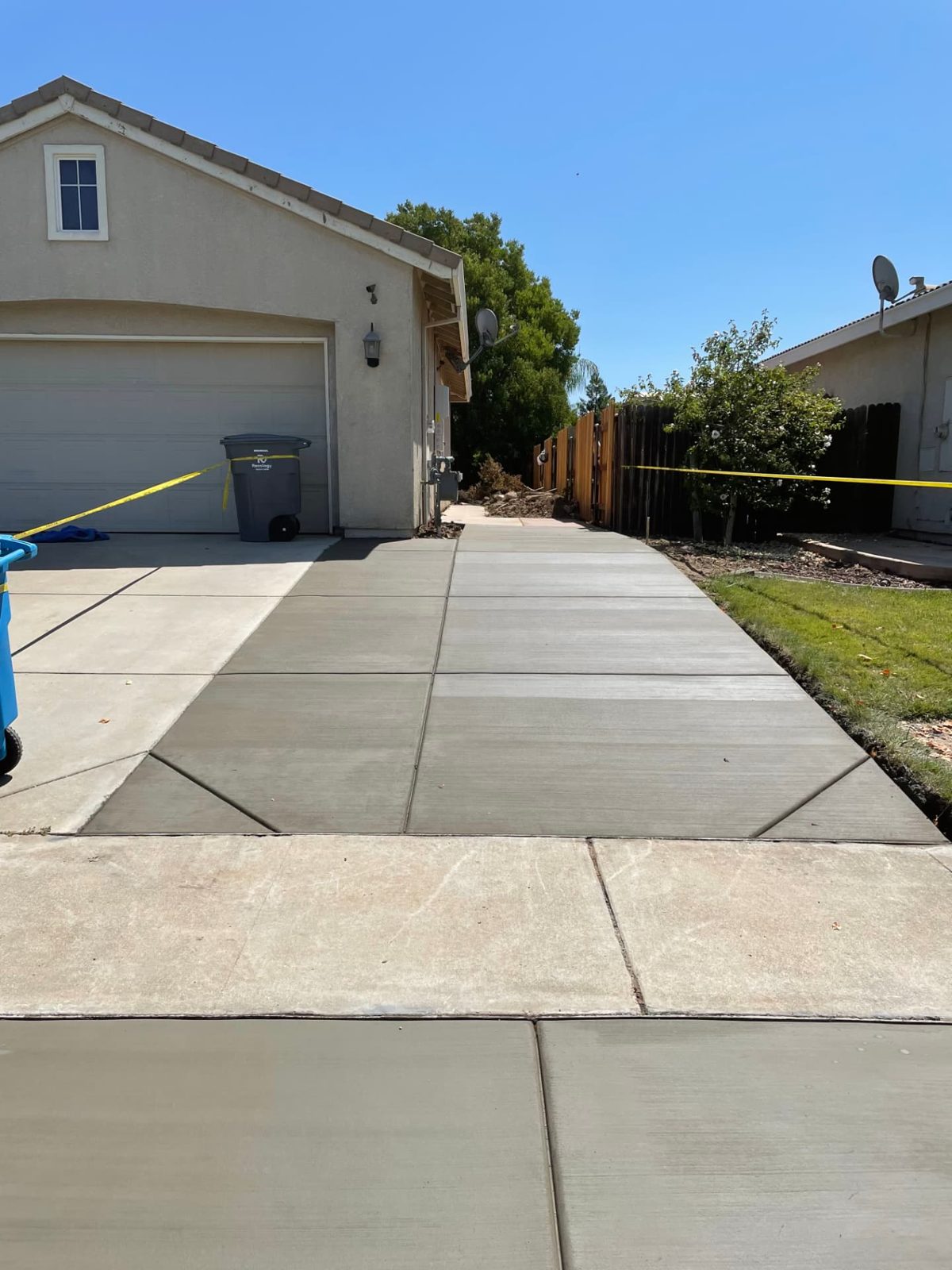 Concrete driveways
